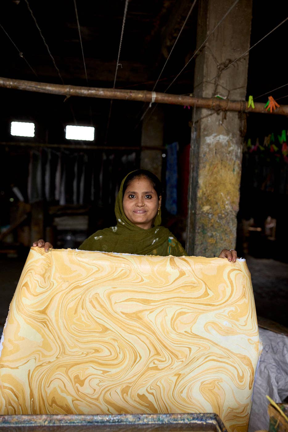 Hand Marbled Gift Bags (Small) - Celebration