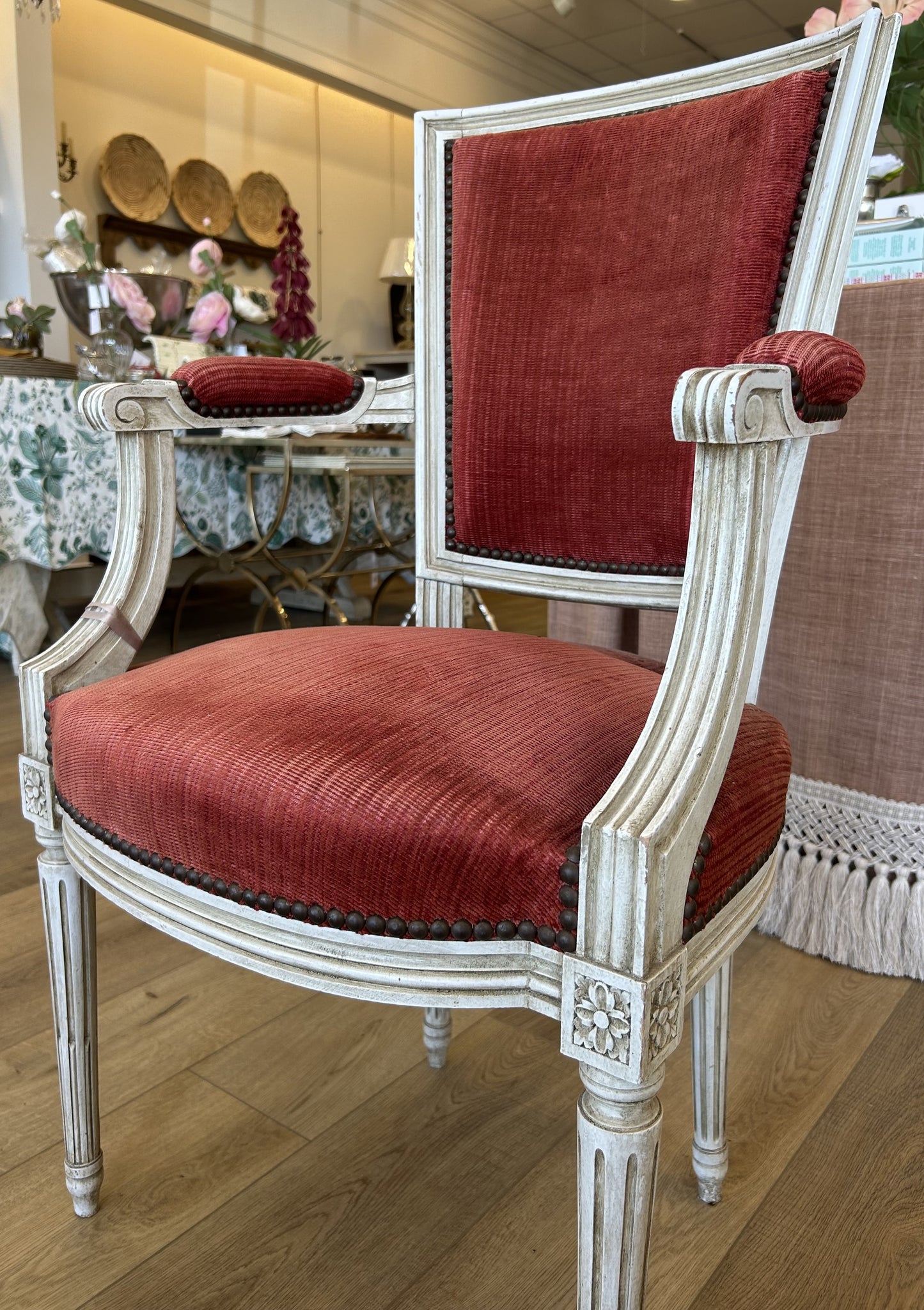 Painted Dining Arm Chair