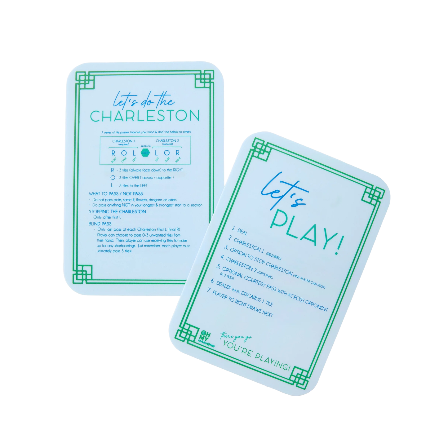 Light Blue Mahjong Shuffler