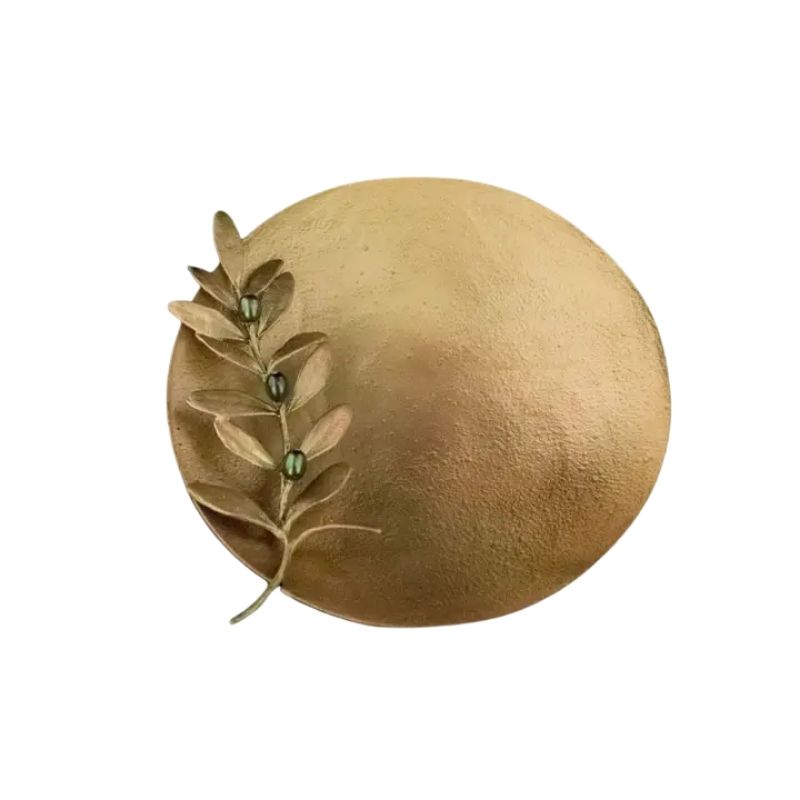 Olive Dish, Gold
