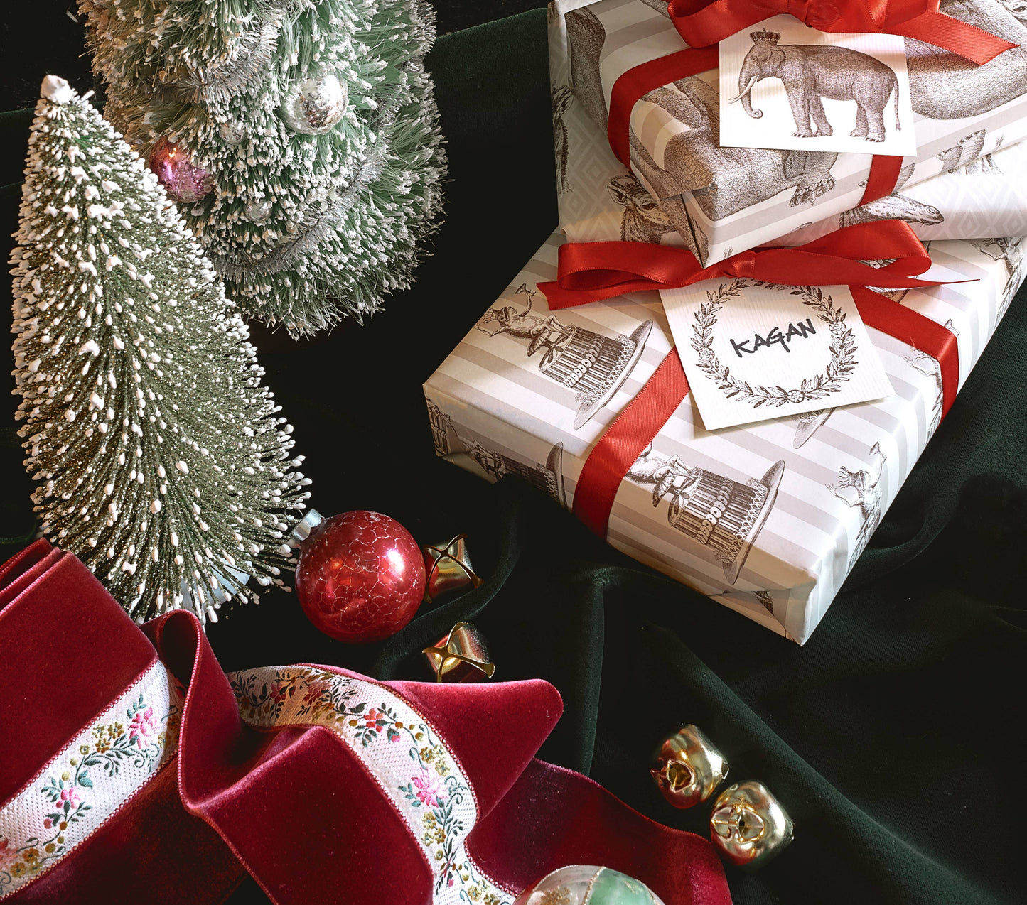 Alexa Wreath Gift Tags