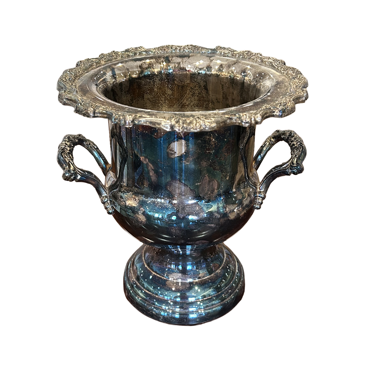 Antique Silver Champagne Bucket