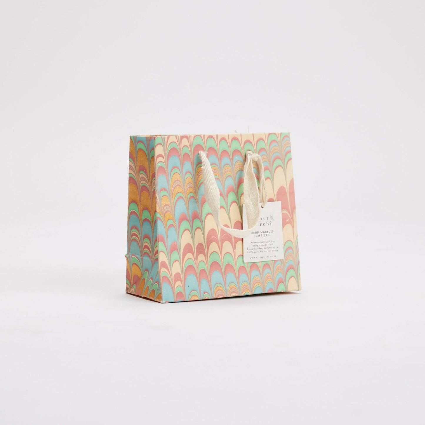 Hand Marbled Gift Bags (Small) - Bouquet