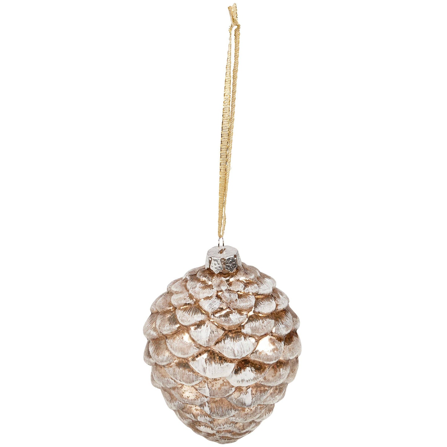 Snowy Pinecone Ornament