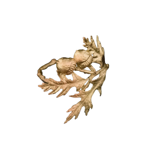 Acorn Napkin Rings - Set/8, Gold