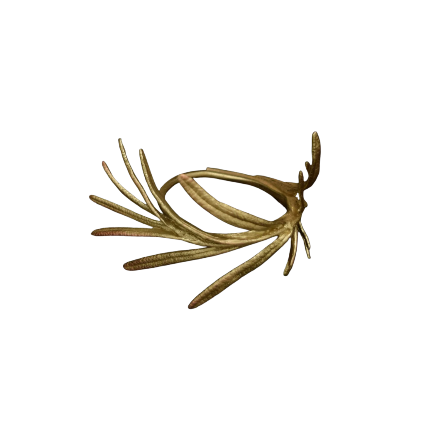 Rosemary Napkin Rings - Set/8, Gold