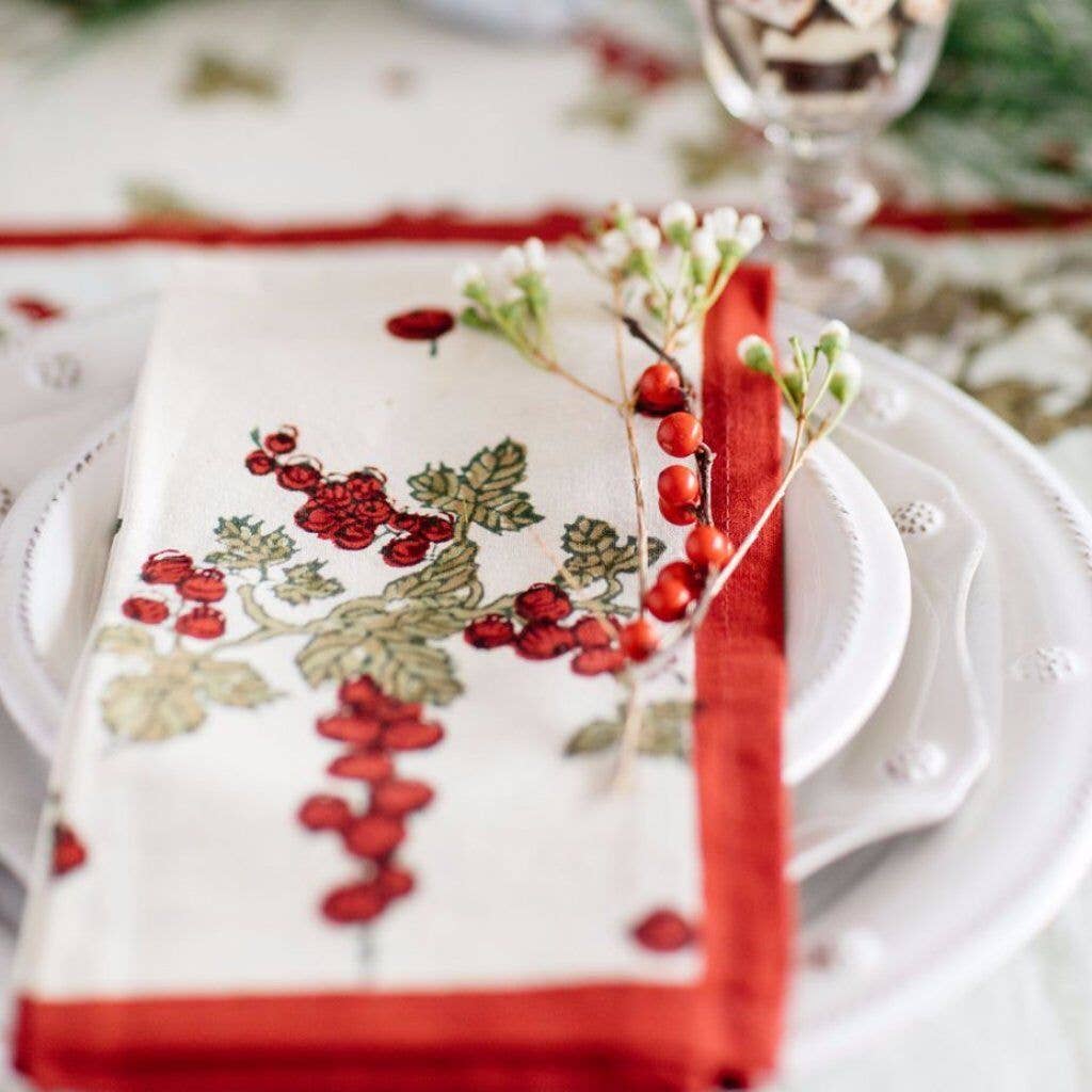 Gooseberry Napkins - Set/6