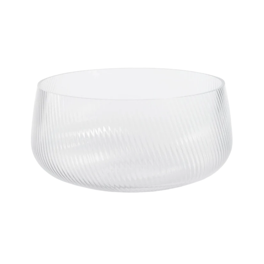 Connaught Rippled Glass Bowl, 6.25
