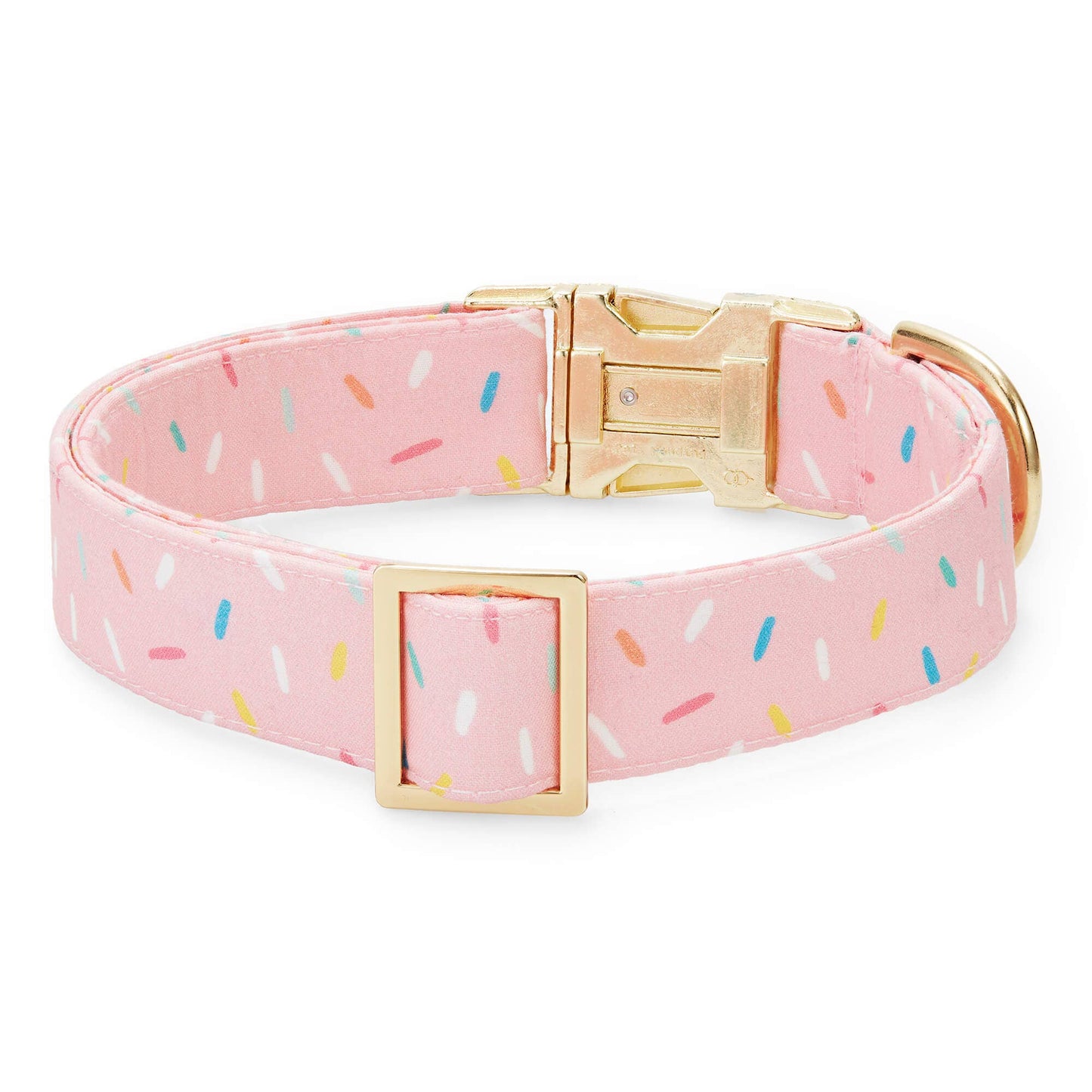 Pink Sprinkles Dog Collar - Medium