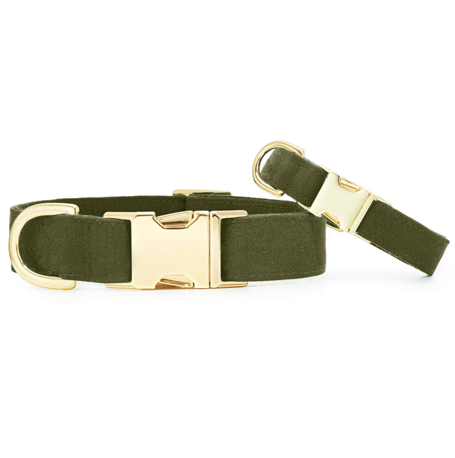 Olive Dog Collar - Medium