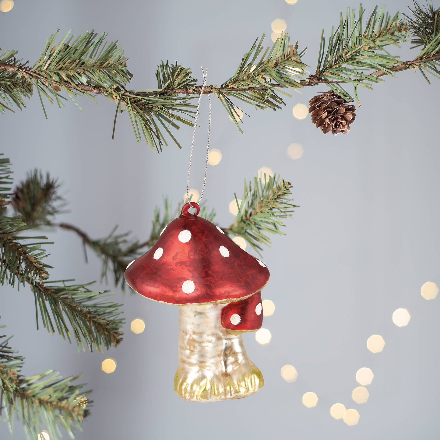 Red Mushroom Ornament