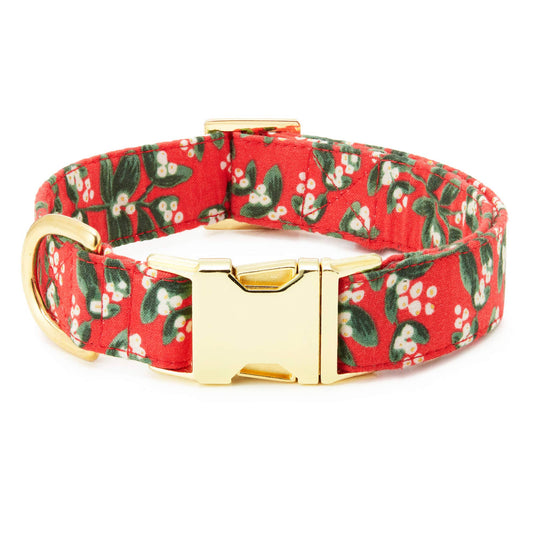 Mistletoe Dog Collar - Small