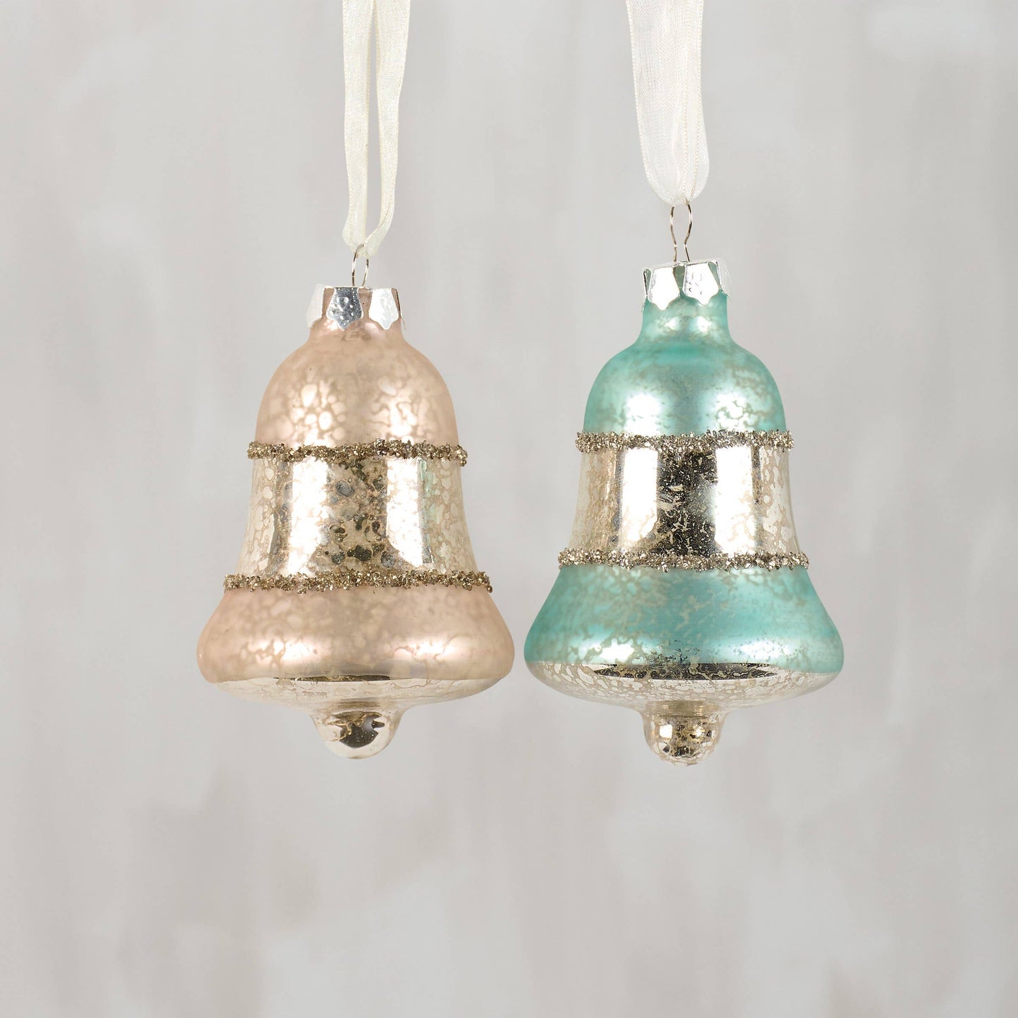Pastel Bell Ornament Set