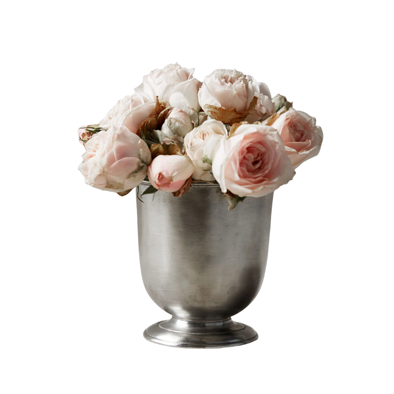 Pewter Low Footed Goblet