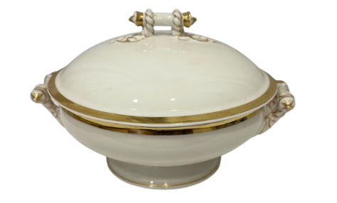 Vintage Limoges Tureen with Gilt