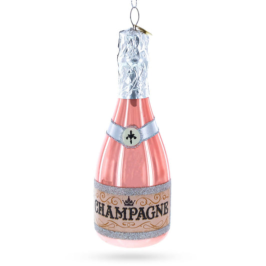 Pink Champagne Ornament