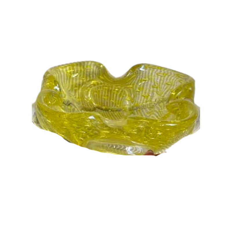 Small Yellow Murano Bowl
