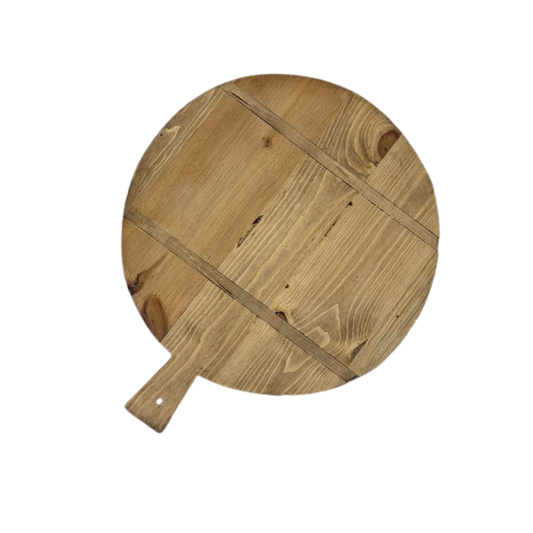 Round Wooden Bread Board