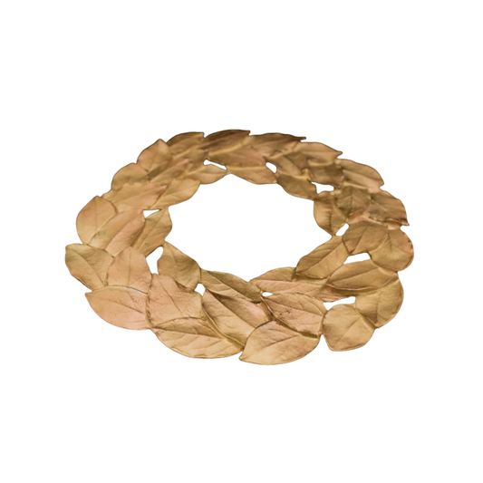 Bay Leaf Trivet - Gold