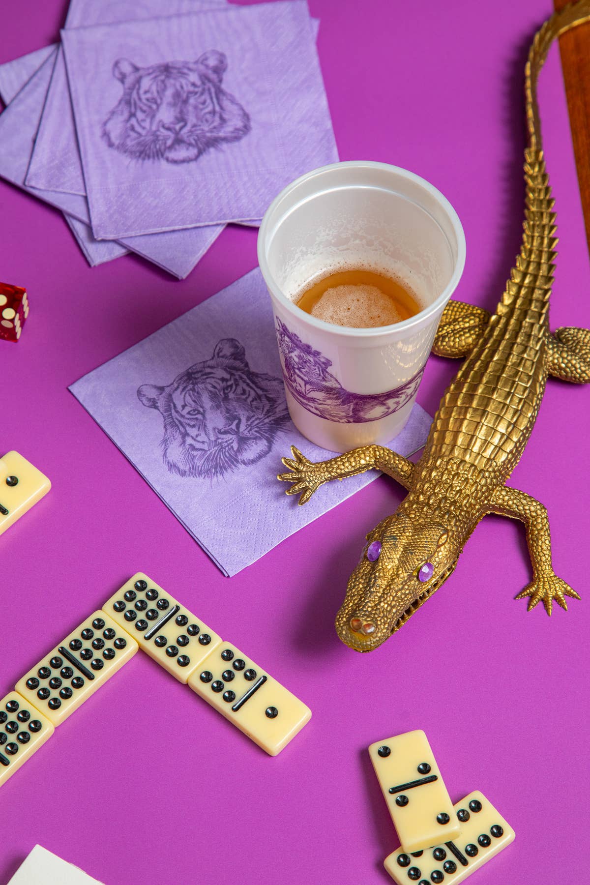 Tiger Cocktail Napkins