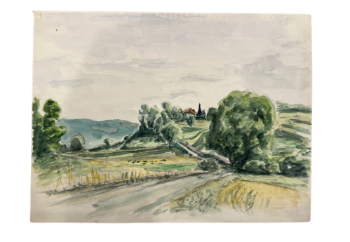 French Mountain Landscape