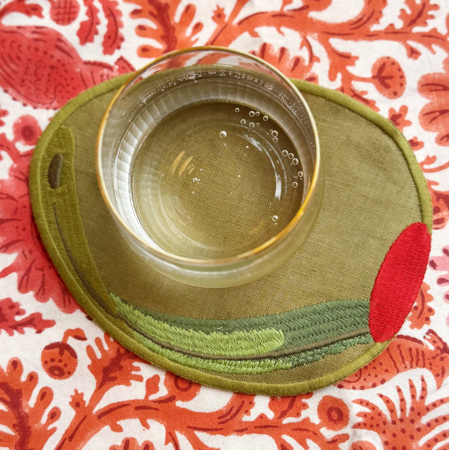 Olive Cocktail Napkins