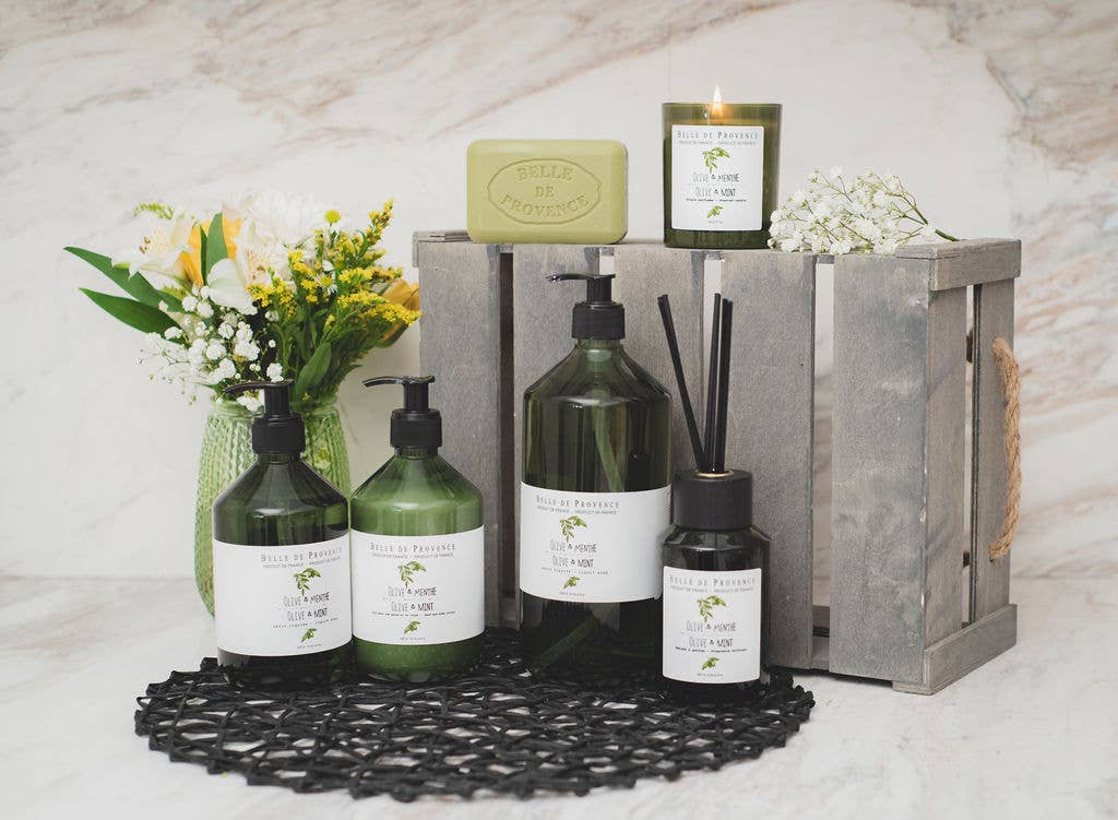 Belle De Provence | Liquid Soap: Olive & Mint / 500ML