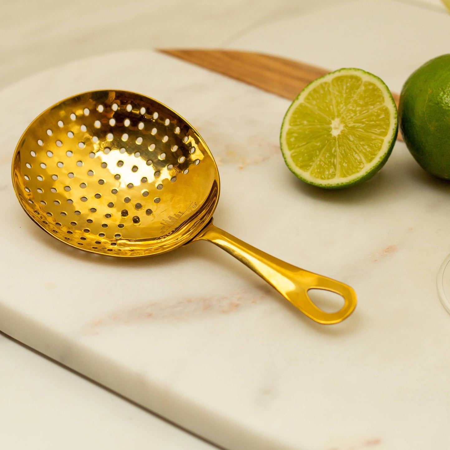 Julep Strainer - Gold