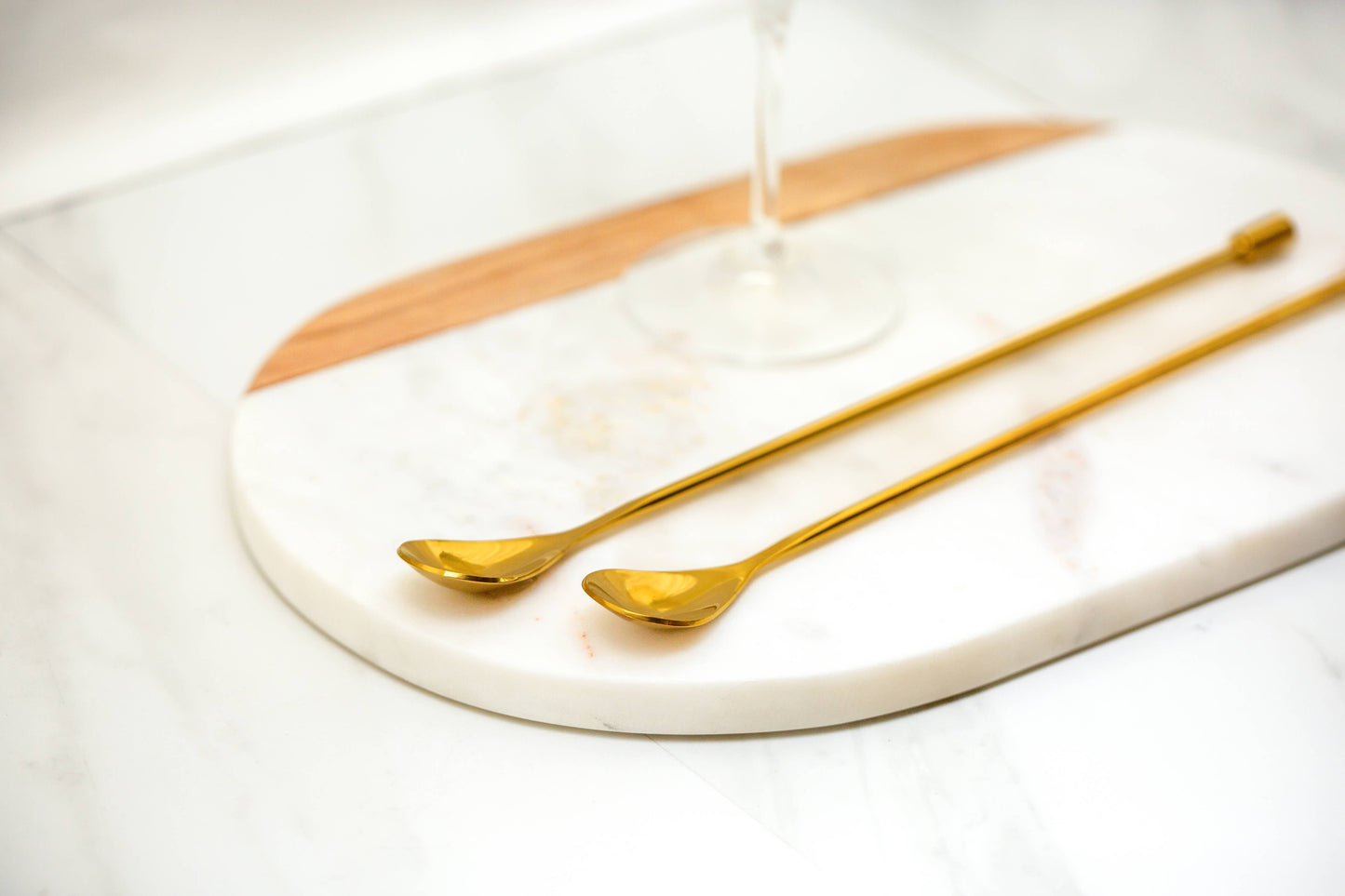 Bar Spoons S/2 - Gold