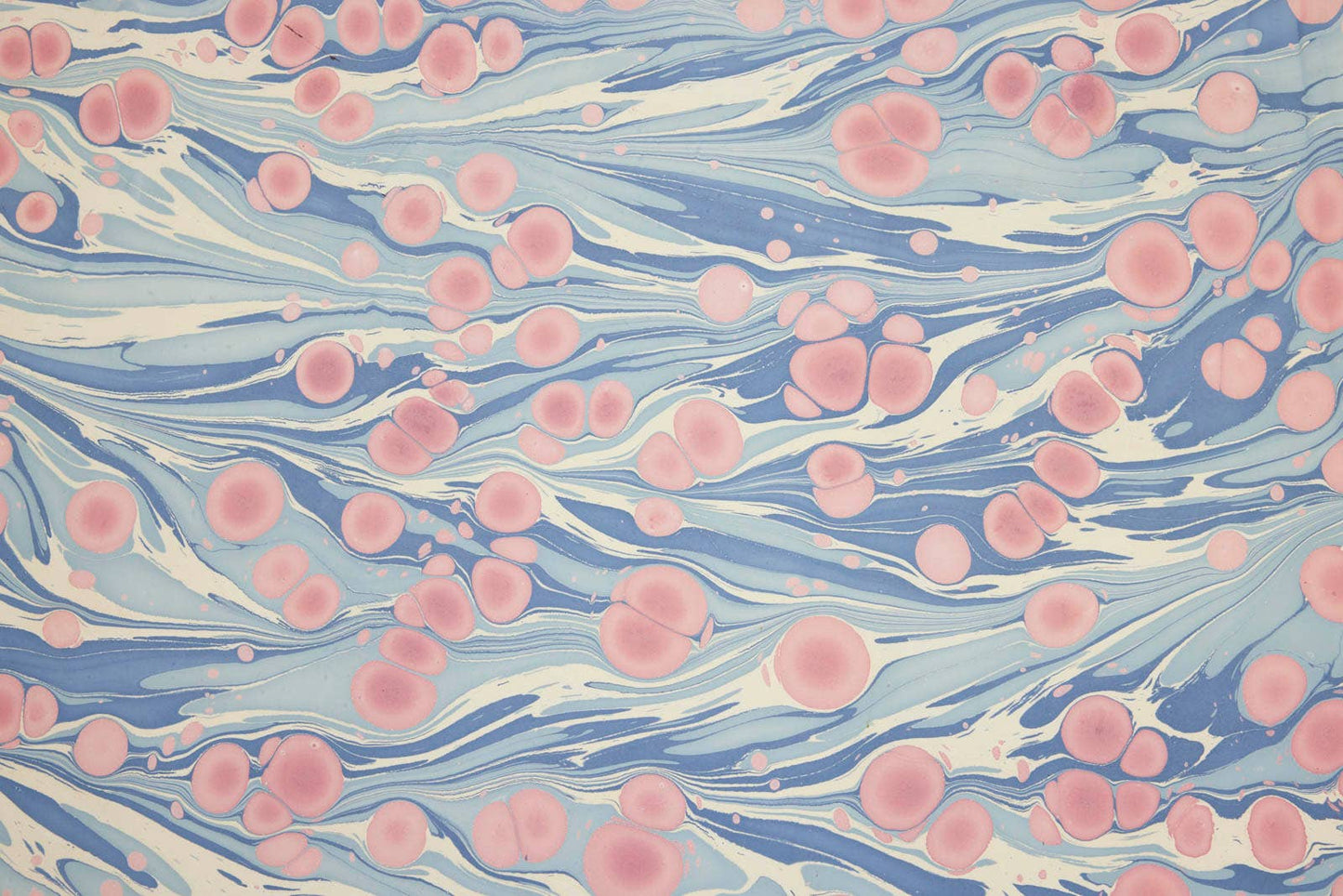 Hand Marbled Wrapping Paper Sheets S/2 - Cosmos Hydrangea