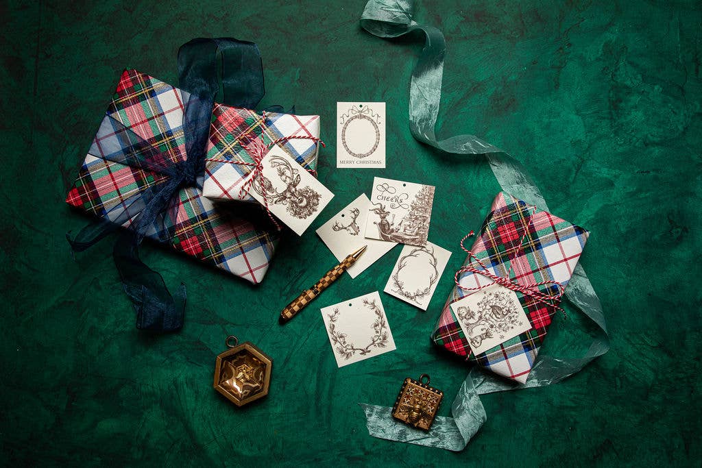 Antler Wreathe Gift Tags