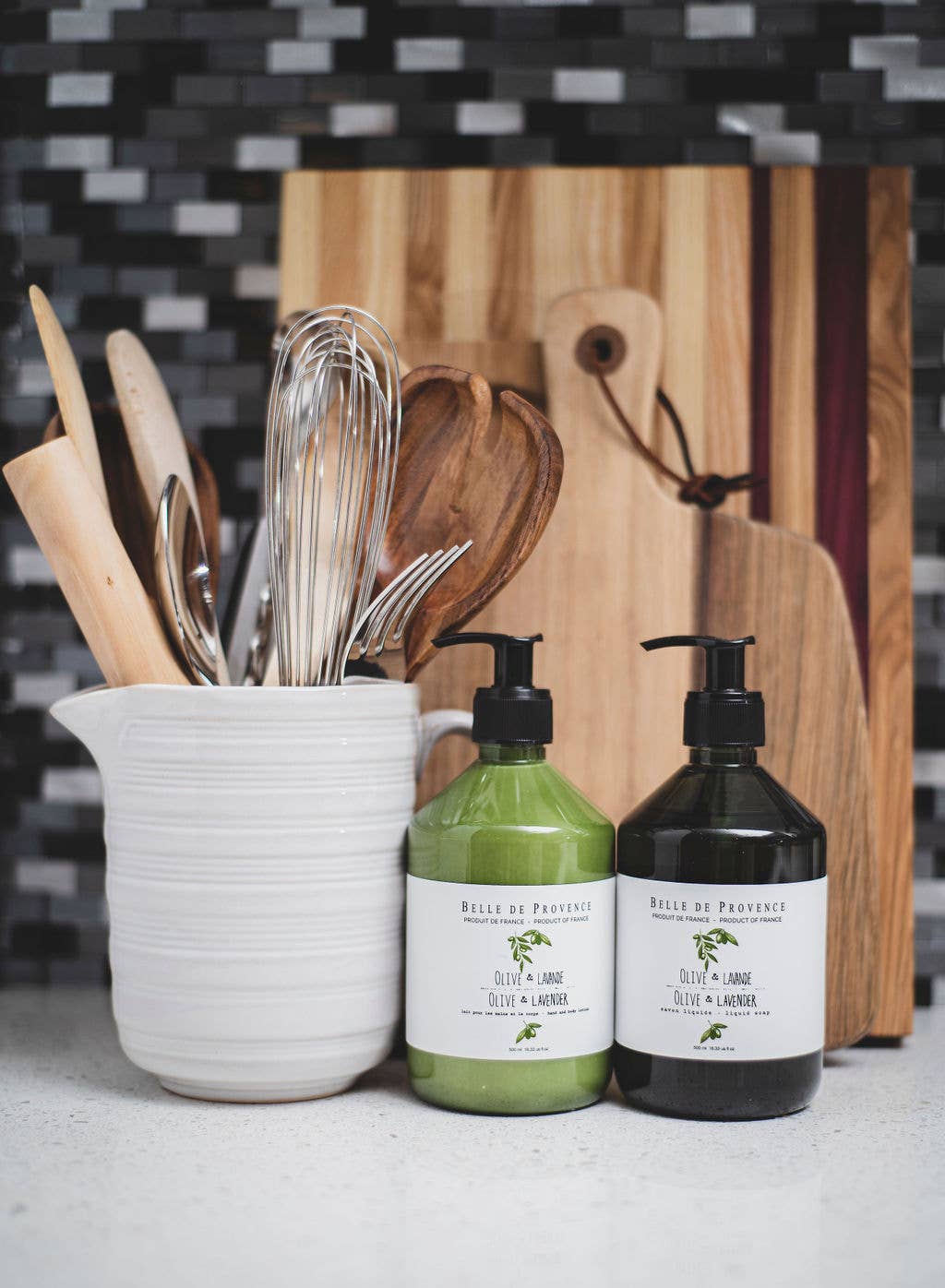 Belle De Provence | Liquid Soap: Olive & Mint / 500ML