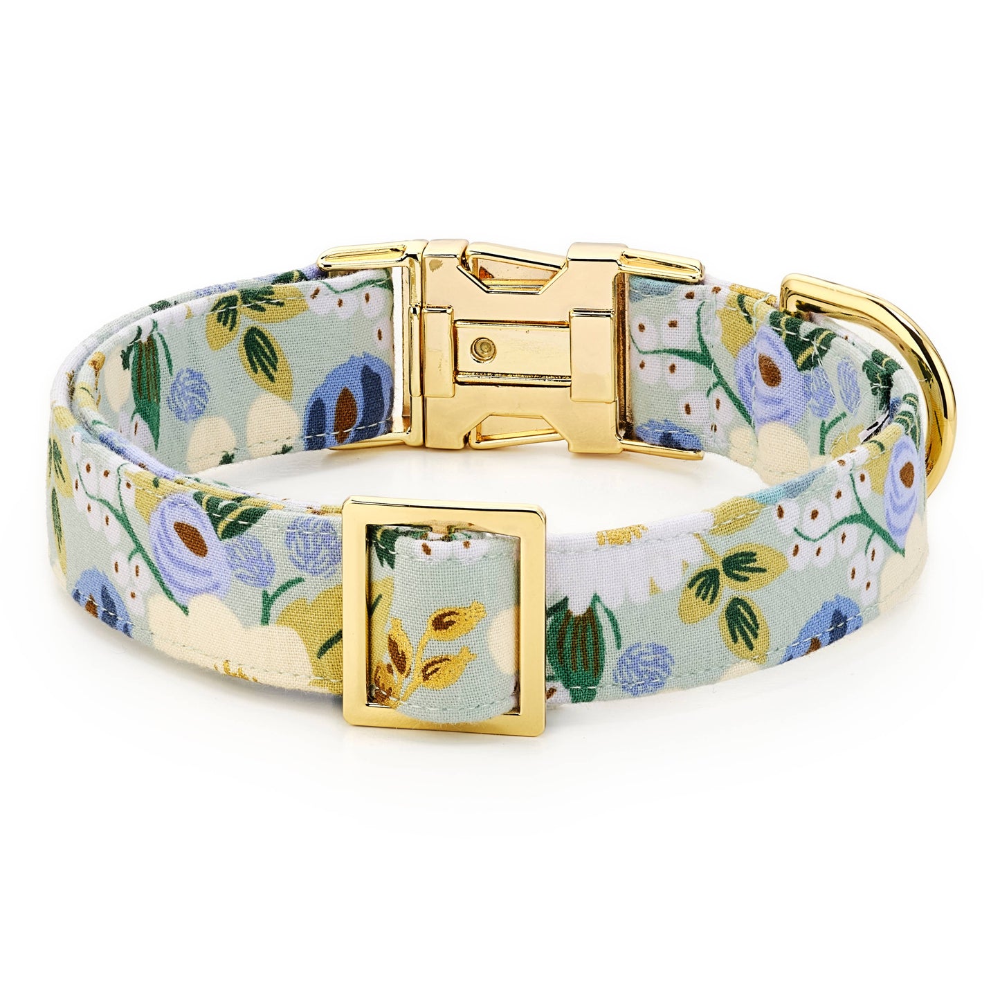 Vintage Blossom Spring Dog Collar - Medium