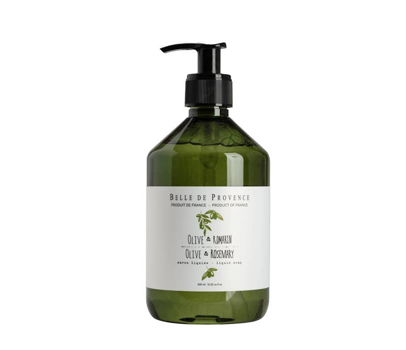 Belle De Provence | Liquid Soap: Olive & Mint / 500ML