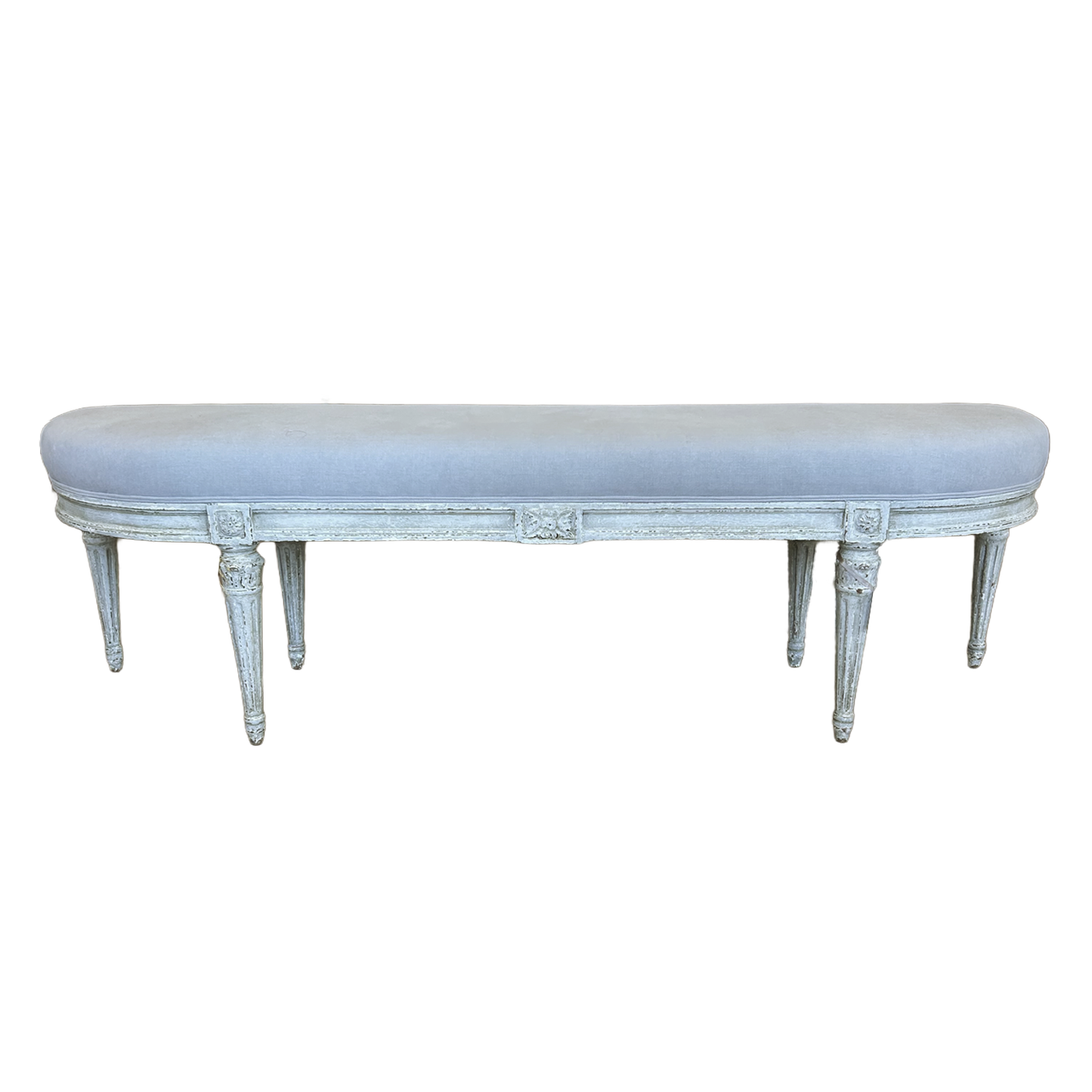 French D-Shaped Bench