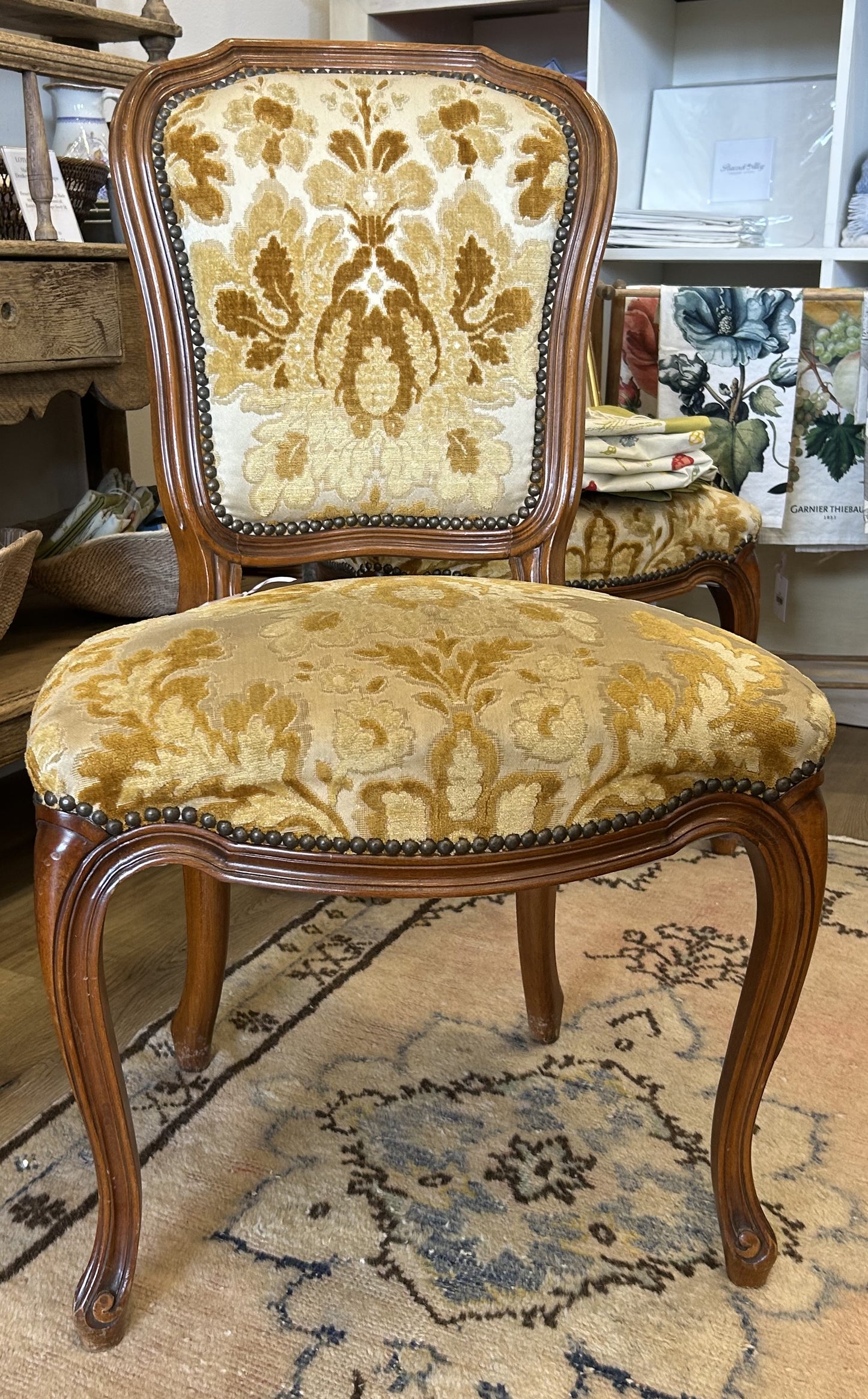 Pair of French Side Chairs