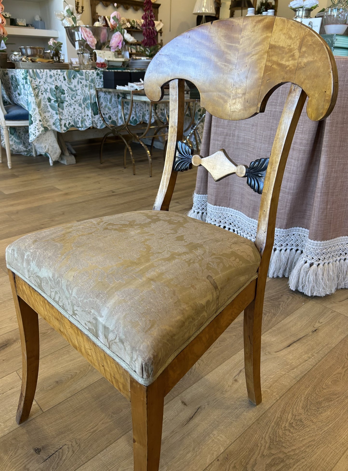 Petite Biedermeier Side Chair