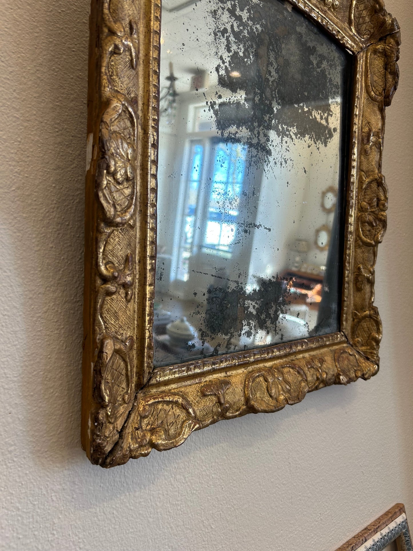 French Giltwood Mirror