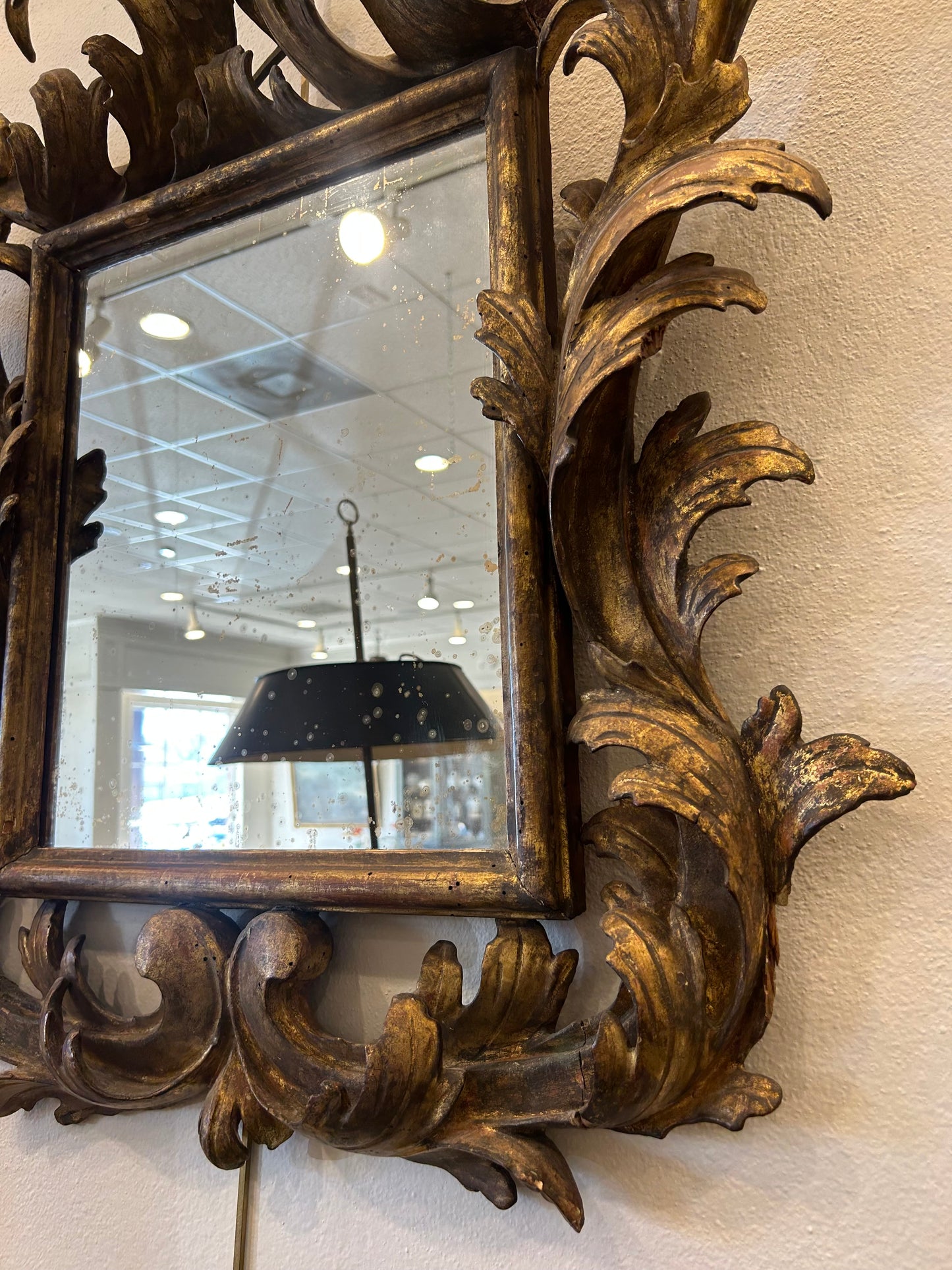 Baroque Giltwood Mirror