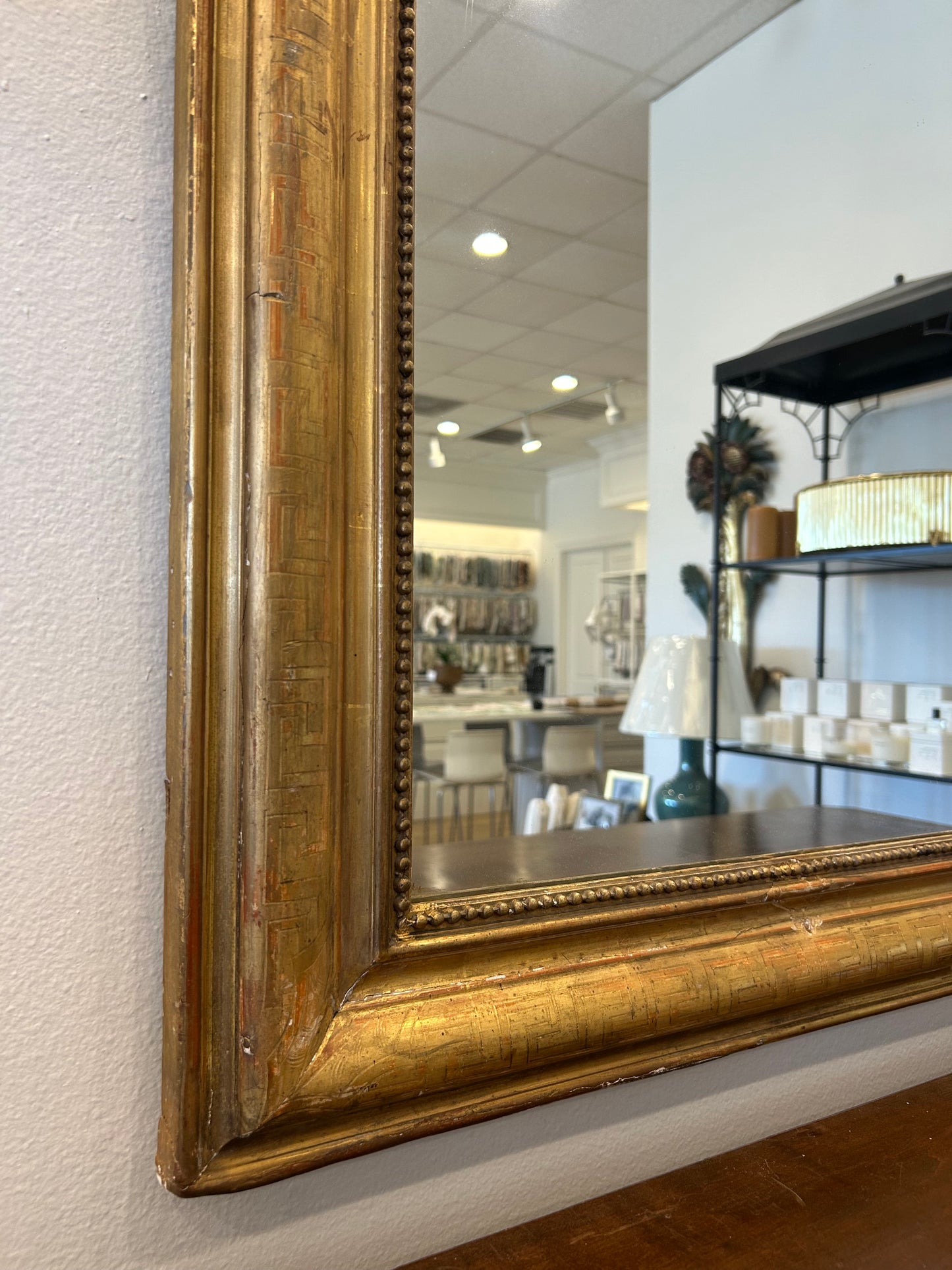 Louis Philippe Giltwood Mirror