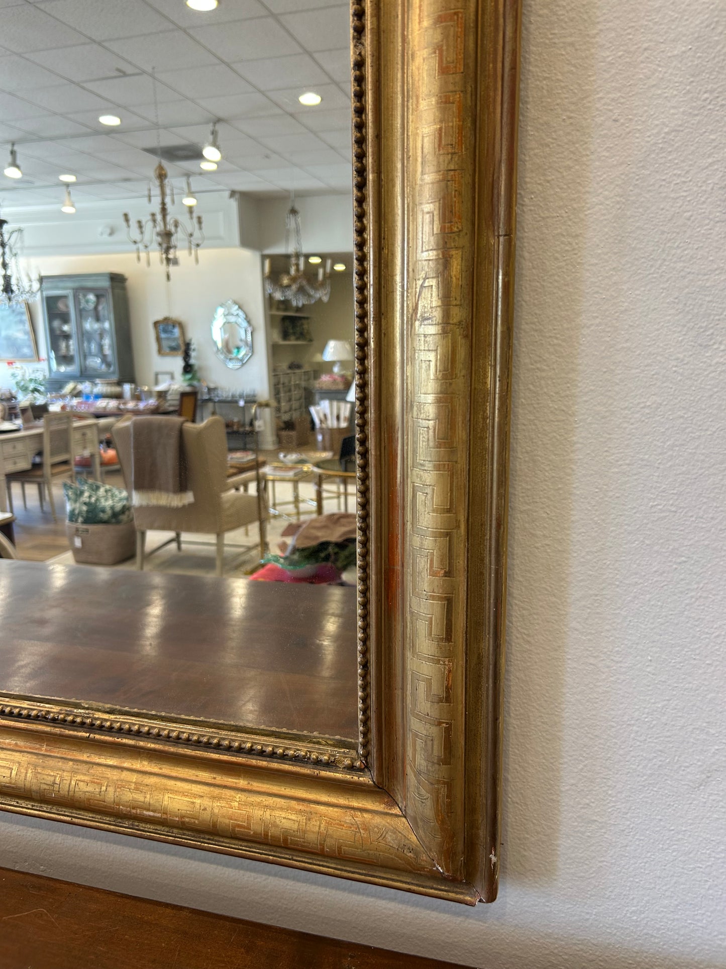 Louis Philippe Giltwood Mirror