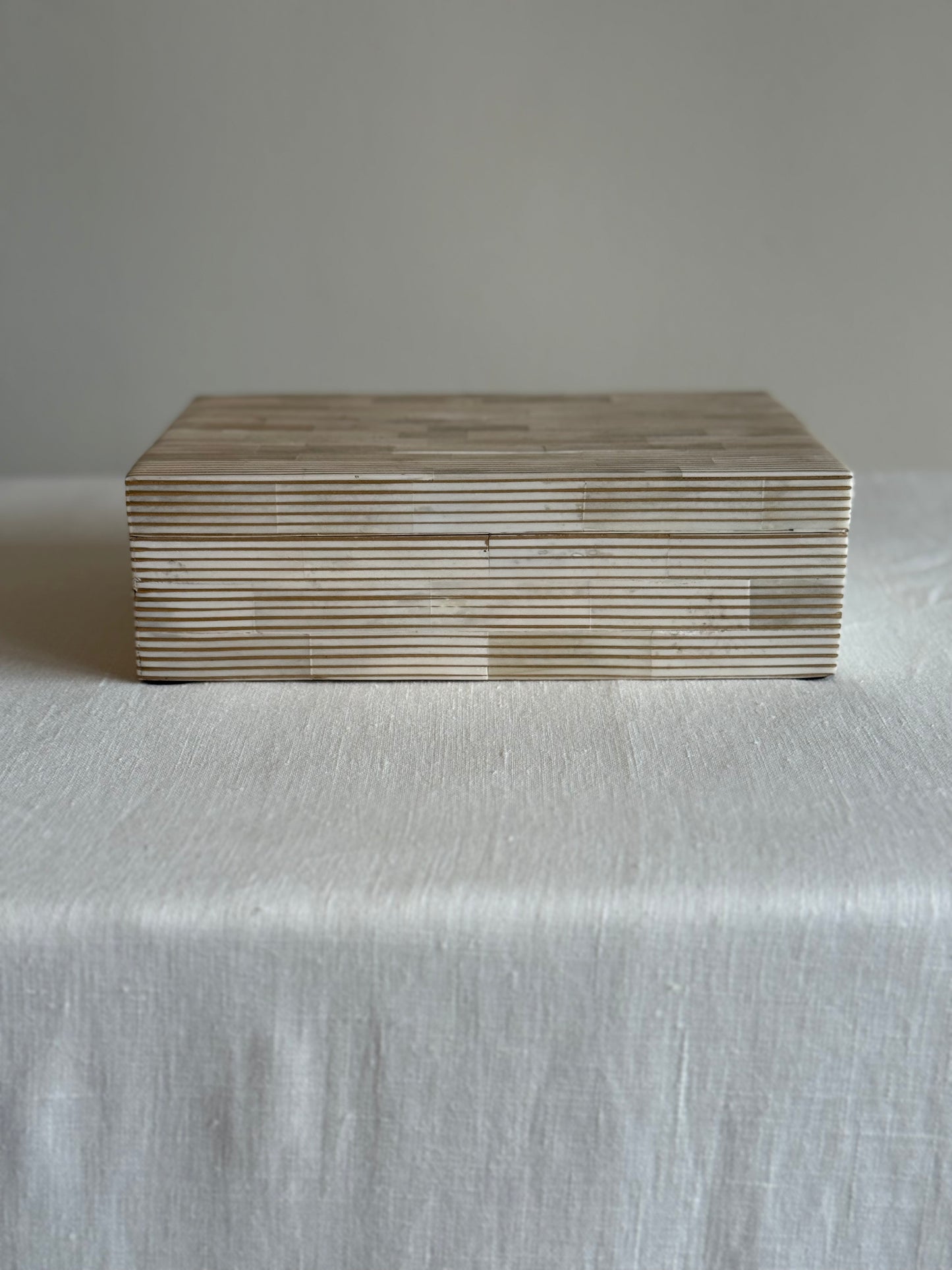 Hand Carved Bone Box