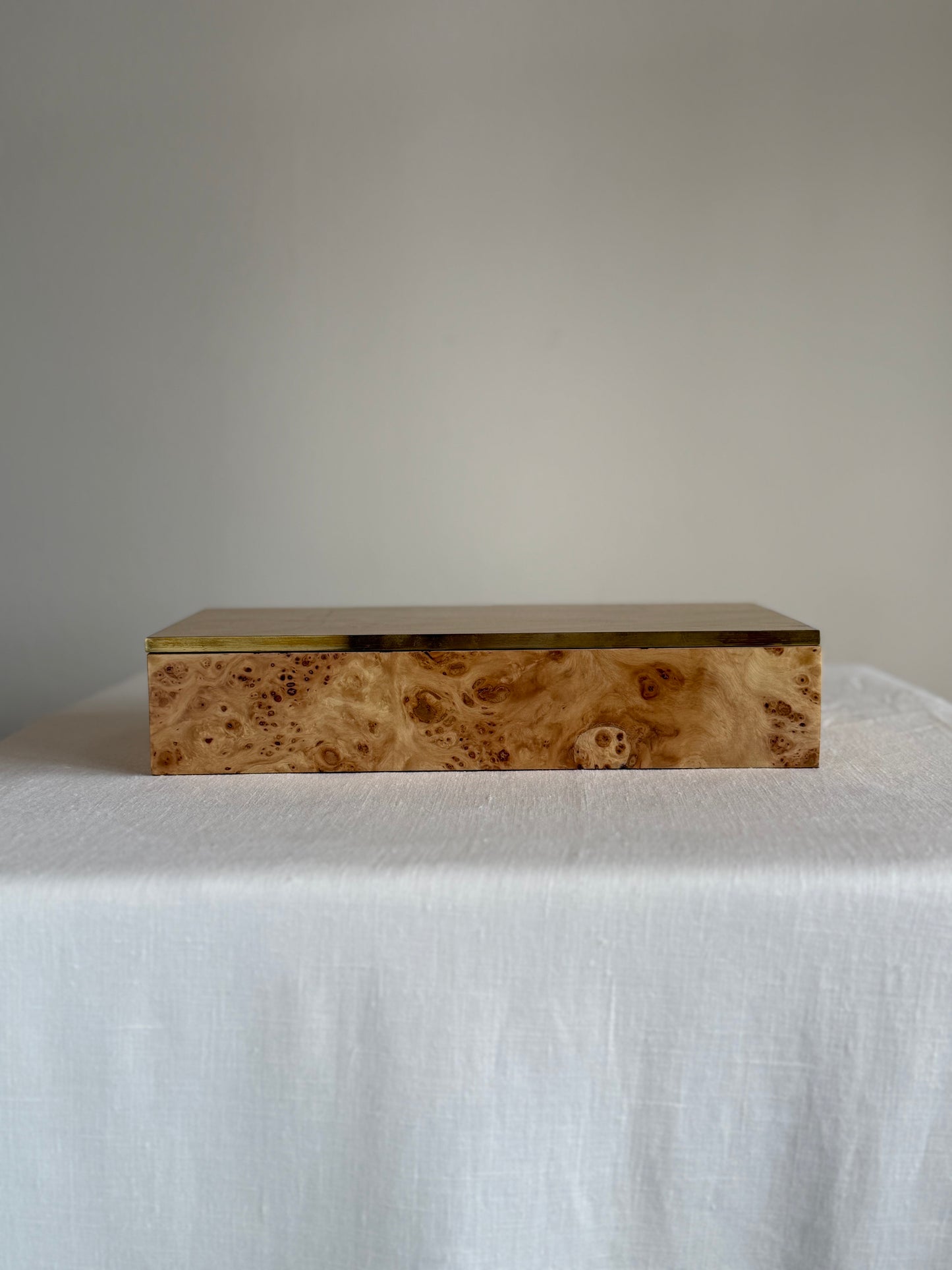 Burlwood Decorative Boxes