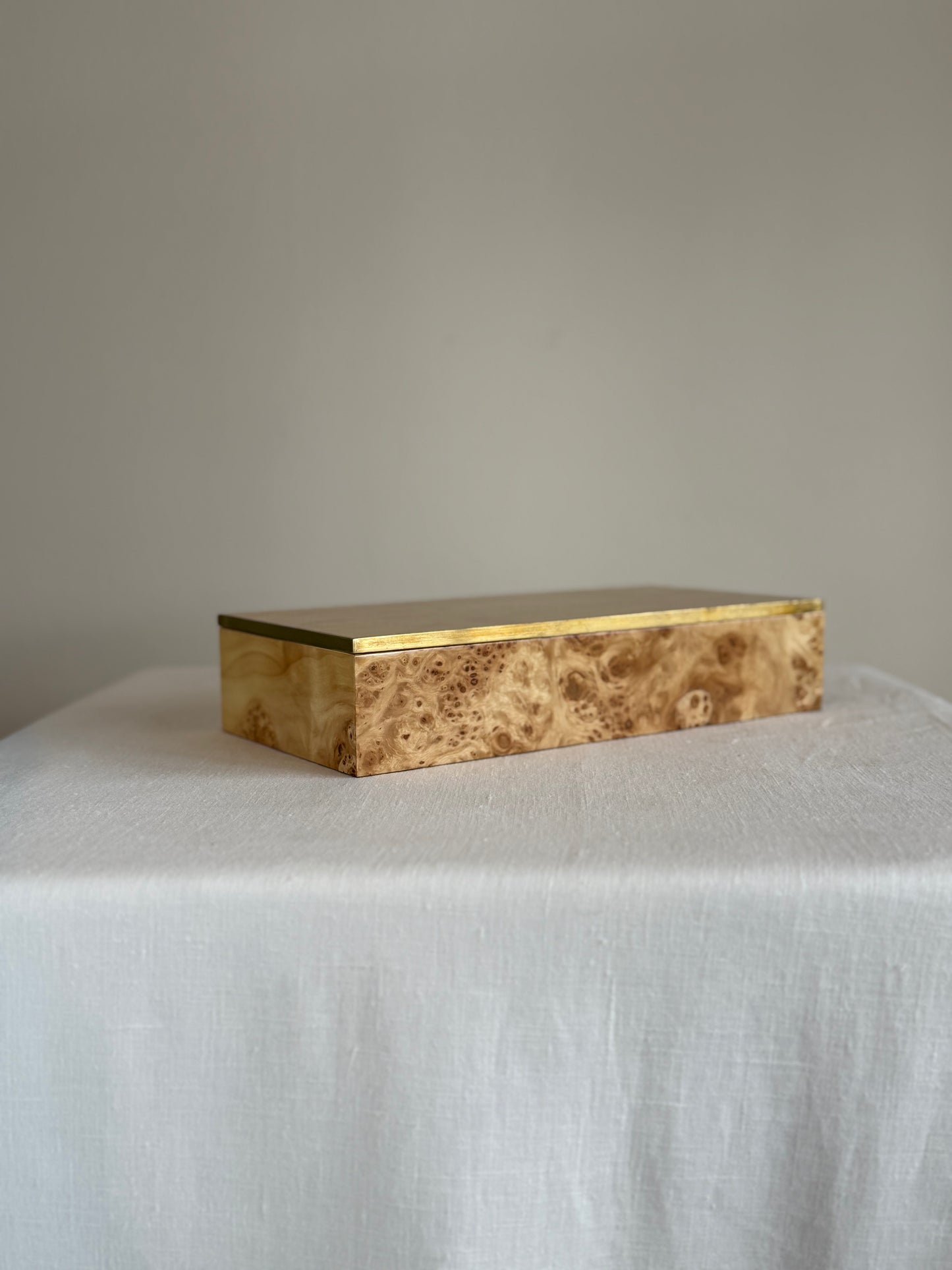 Burlwood Decorative Boxes