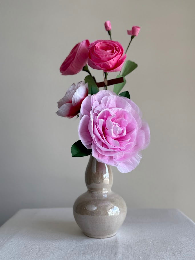 Ranunculus Stem - Pink