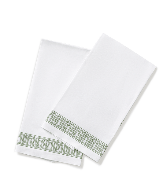 Ophelia Guest Towel - Clover, Set/2
