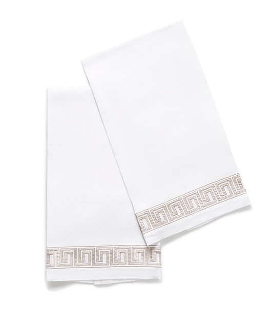 Ophelia Guest Towel - Linen, Set/2