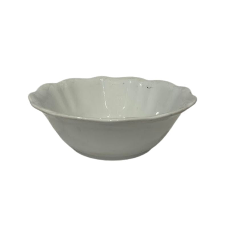 Ironstone Serving Bowl