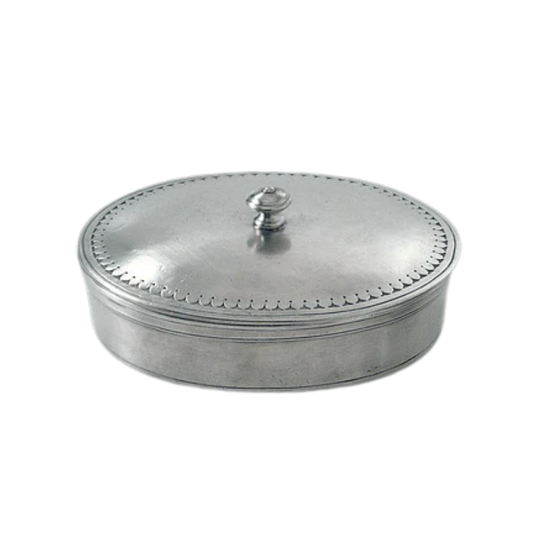 Oval Lidded Box, Large