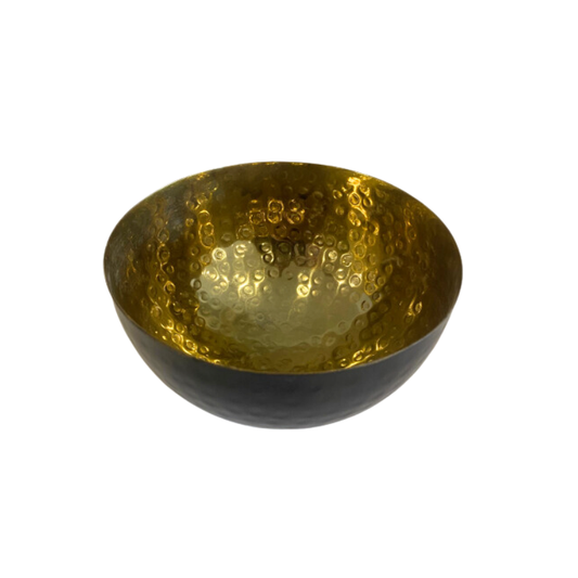 Black and Bronze Bowl